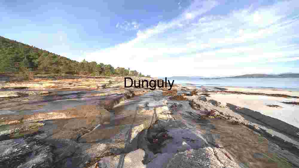 Serene Coastal Landscape at Low Tide