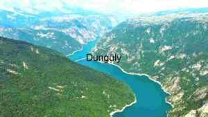 Serpentine River Through Lush Mountain Valleys