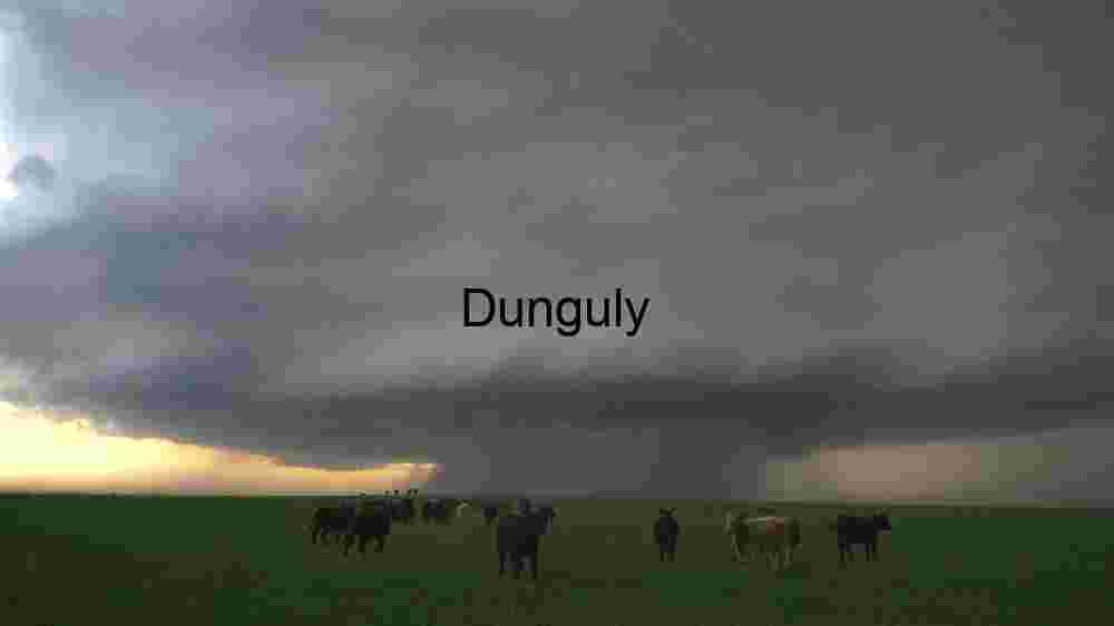 Approaching Storm Over Pasture