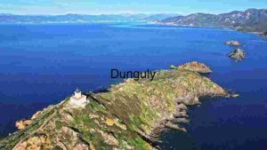 Coastal Lighthouse on Rocky Peninsula