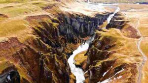 Majestic Canyon with River