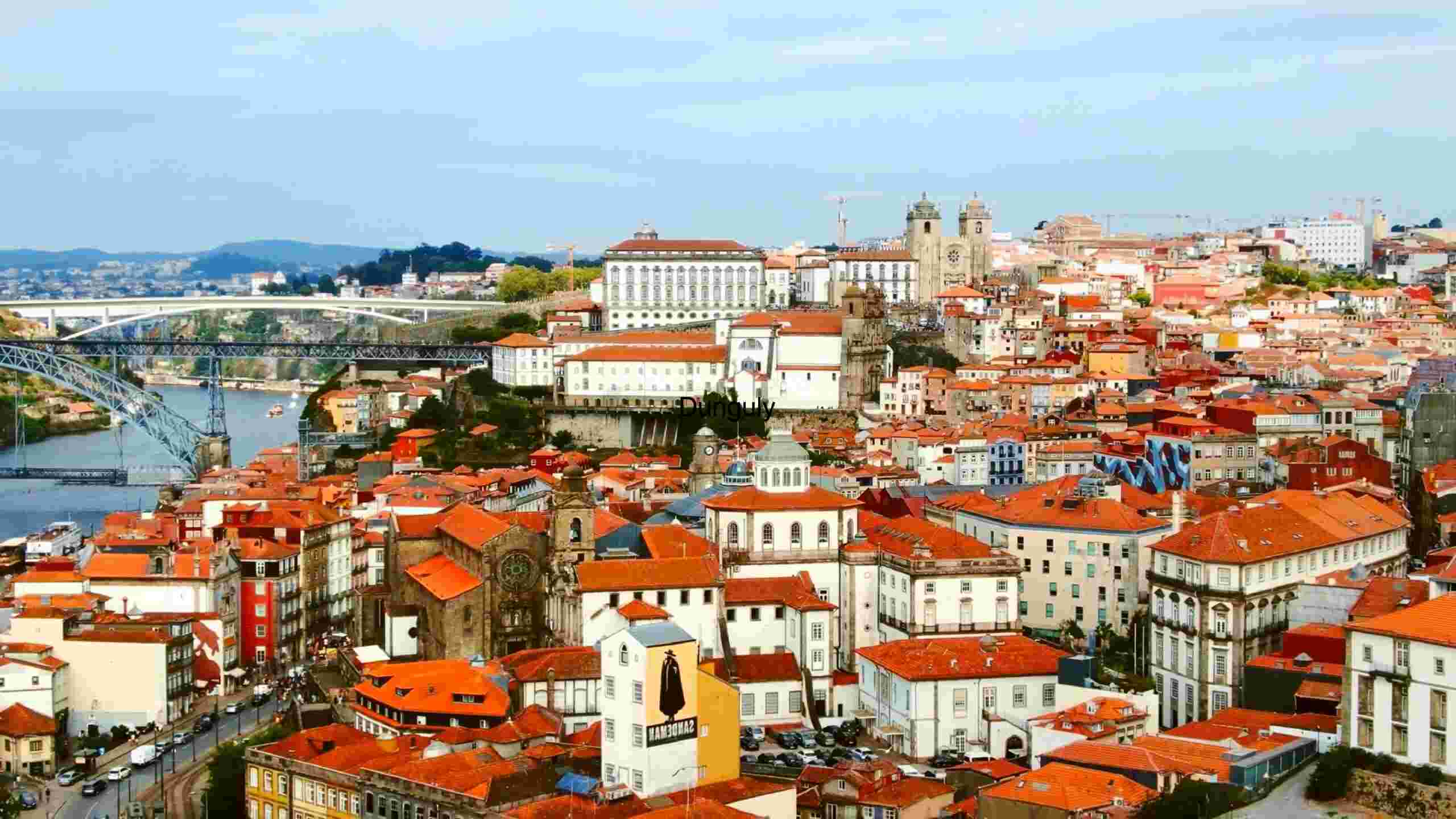 Panoramic View of Porto Cityscape