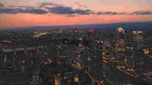 Twilight Hues Over Urban Skyline