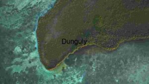 Aerial View of a Coastal Ecosystem