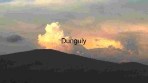 Majestic Sunset Clouds Over Mountain Silhouette