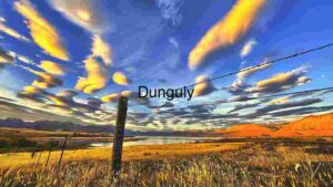 Golden Hour Splendor Over Rustic Landscape