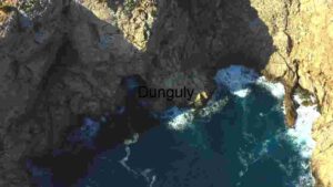 Aerial View of a Rugged Coastal Landscape