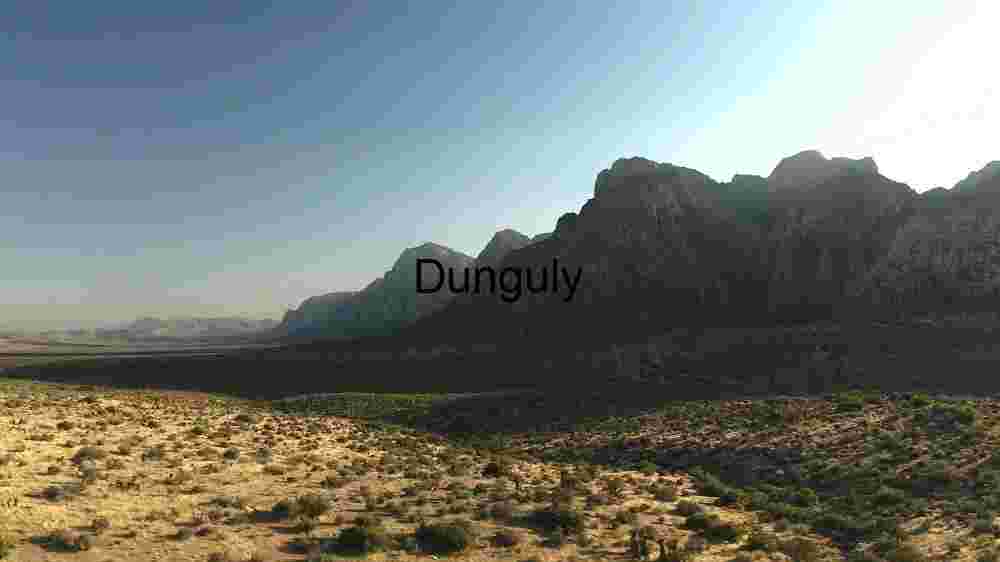 Majestic Desert Mountains at Dusk
