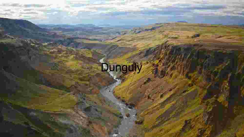 Rugged Terrain and River Valley