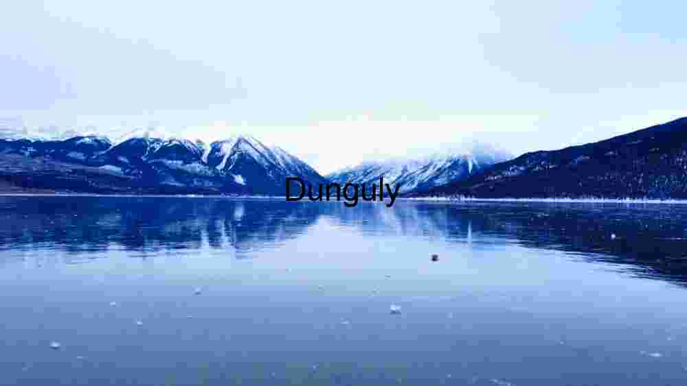 Serene Mountain Lake Reflection