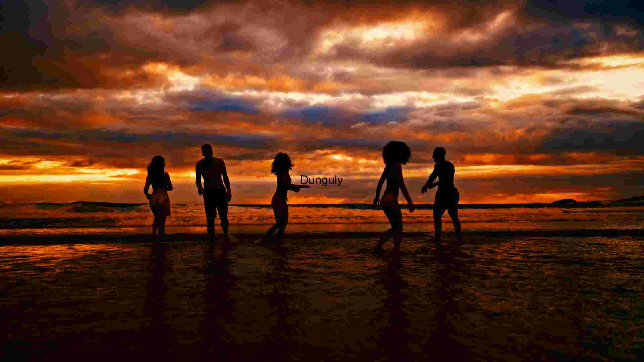 Silhouette Serenity at Sunset