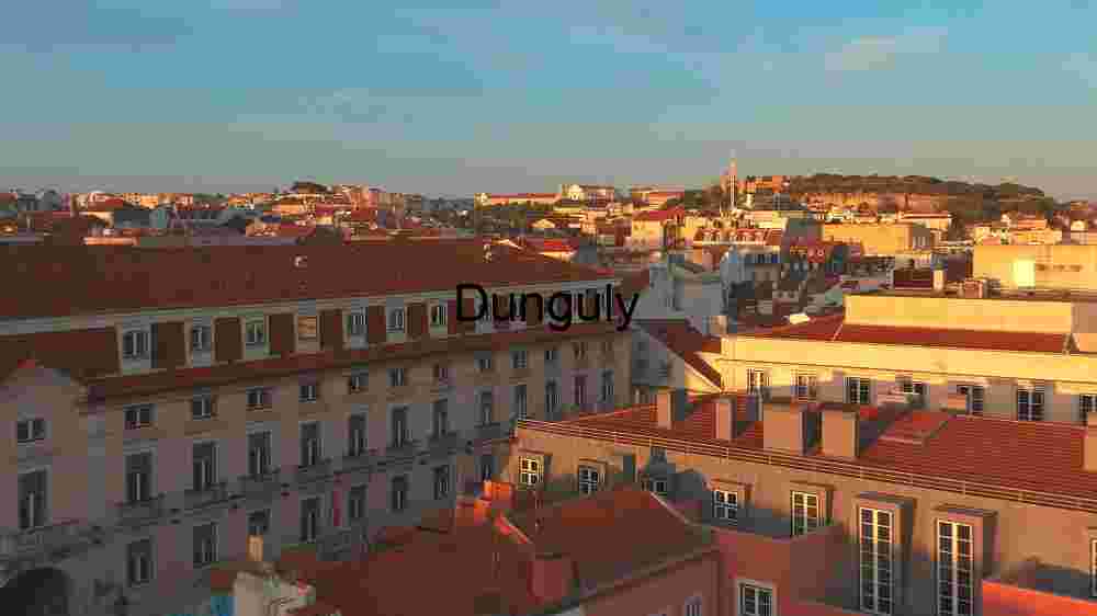 Sunset Over Lisbon’s Rooftops
