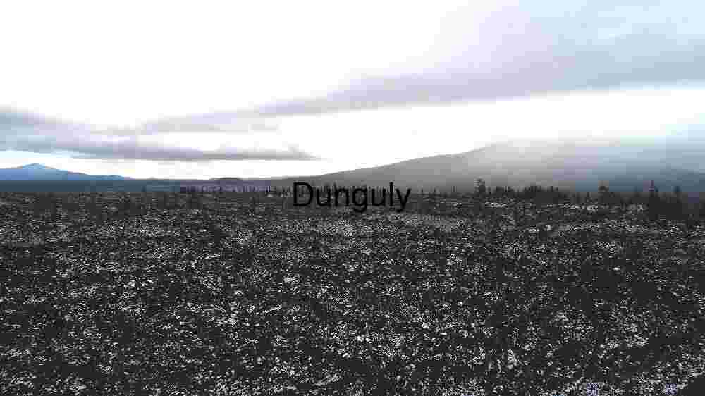 Mystic Lava Field Under Cloudy Skies