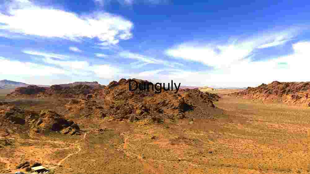Rugged Beauty: A Panoramic View of Desert Mountains