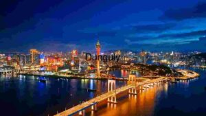 Vibrant Cityscape at Twilight