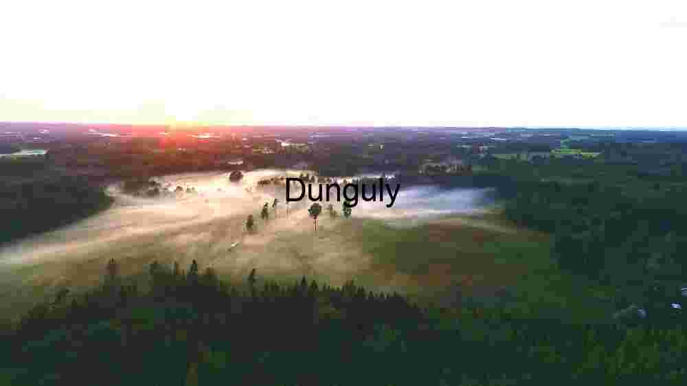 Serene Sunrise Over Misty Landscape