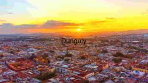 Sunset Over Urban Landscape