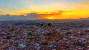 Sunset Over Urban Landscape