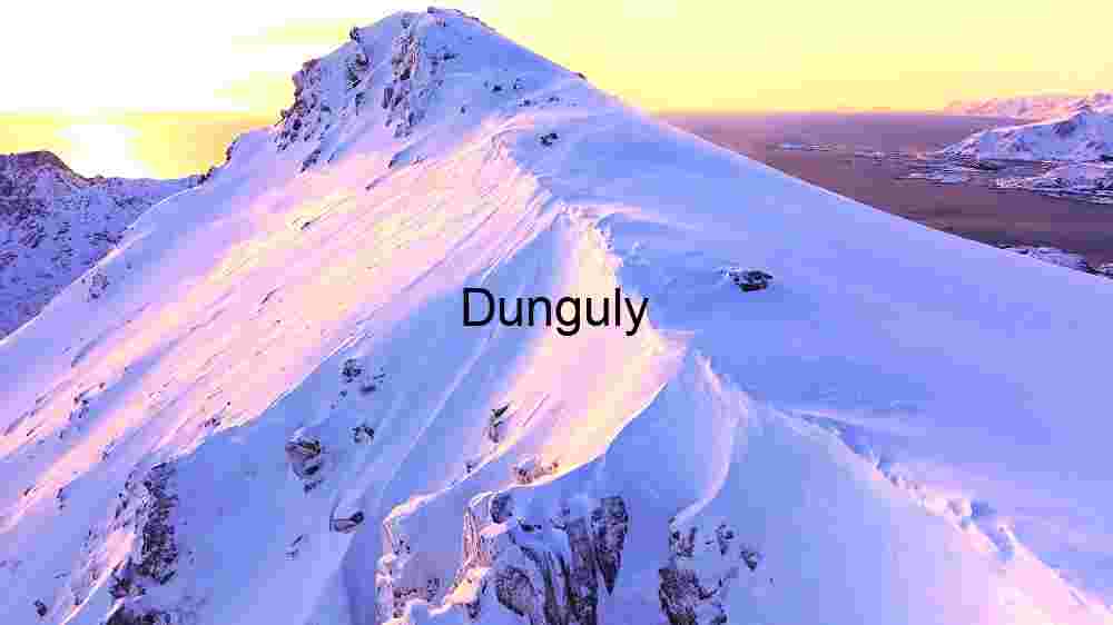 Majestic Sunset Over Snow-Capped Mountain Peak