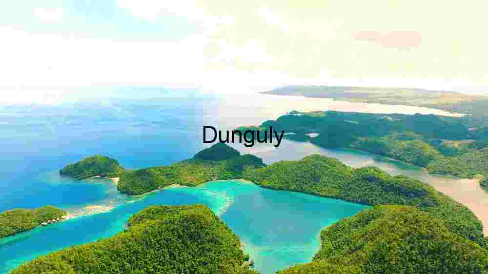 Tropical Paradise Aerial View