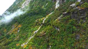 Verdant Cliffs and Cascading Waterfalls