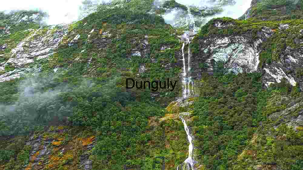 Majestic Mountain Waterfall