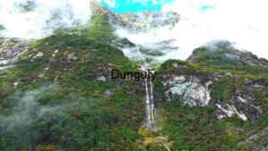 Majestic Mountain Waterfall