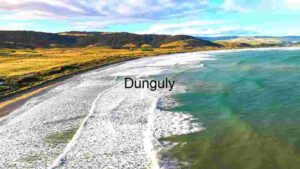 Coastal Serenity: Aerial View of a Pristine Beach