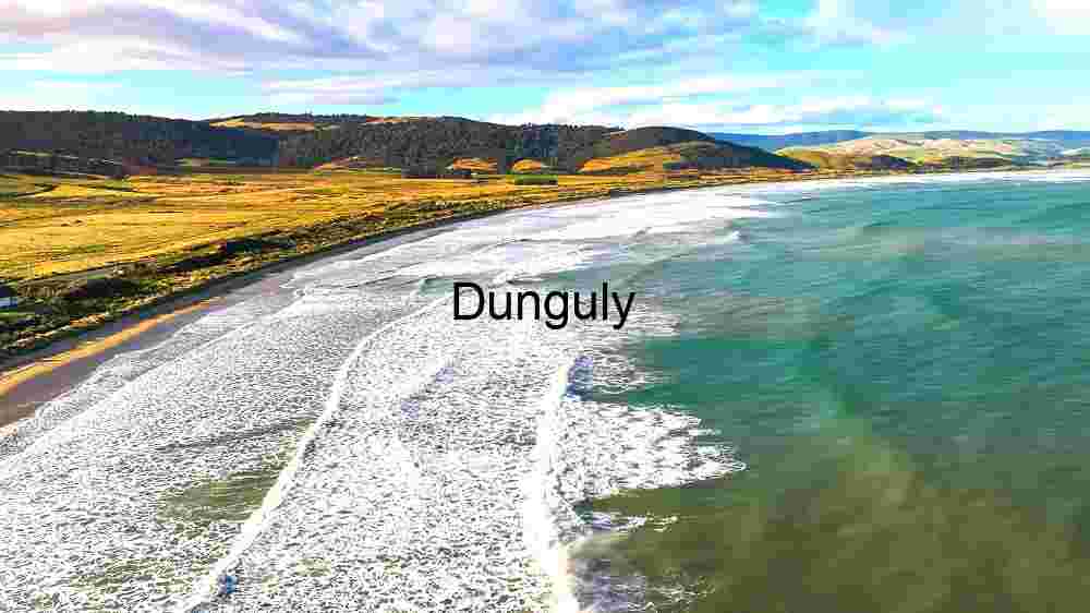 Coastal Serenity: Aerial View of a Pristine Beach