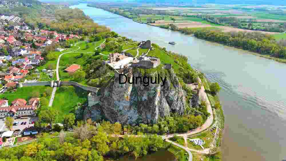 Majestic Riverside Fortress