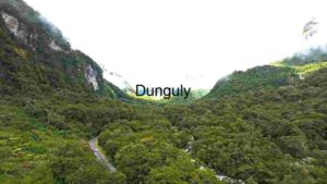 Lush Green Mountain Pass