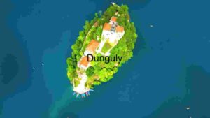 Serene Island Retreat Amidst Sapphire Waters