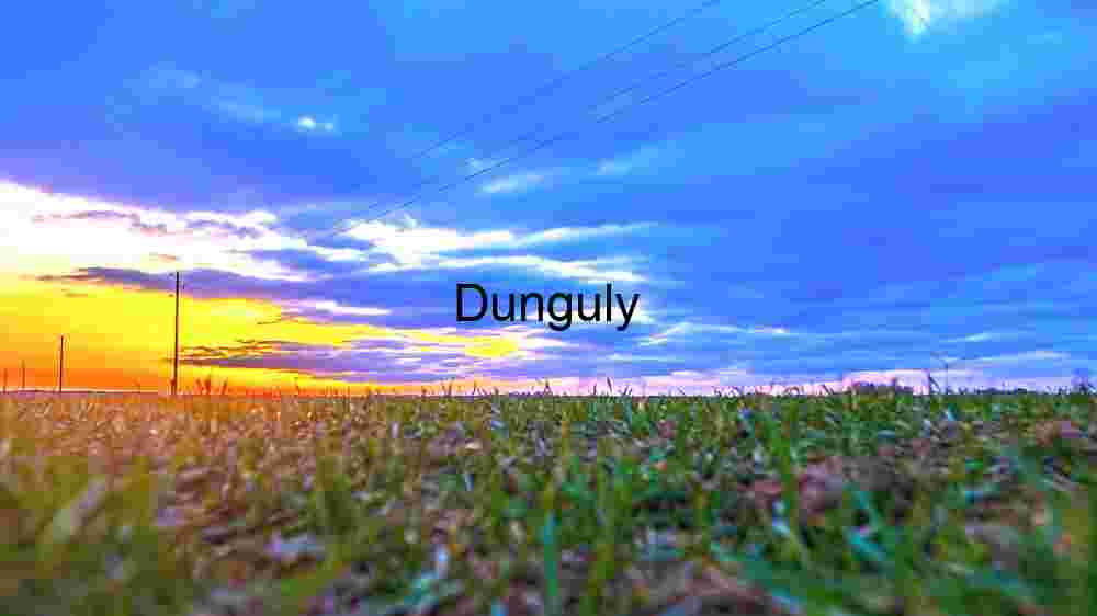 Sunset Serenity: A Vivid Skyline Over Tranquil Fields