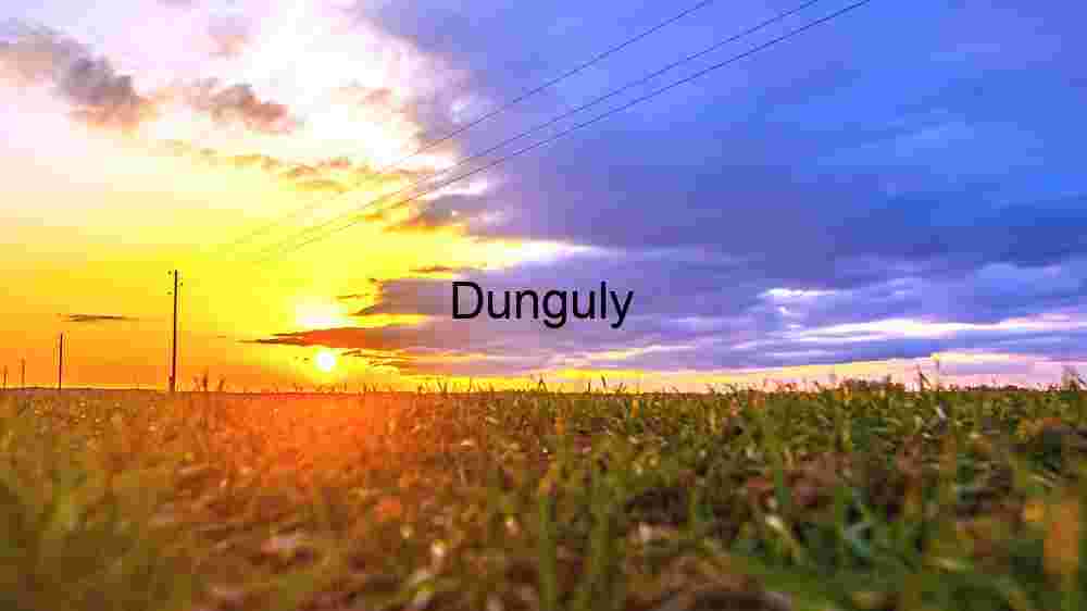 Sunset Serenity Over Rural Landscape