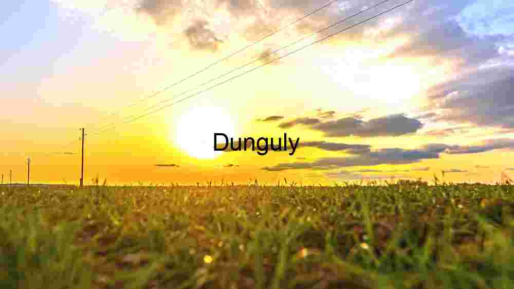 Sunset Serenity Over Rural Landscape