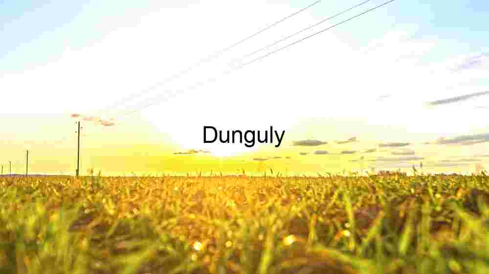 Sunset Over Rural Landscape