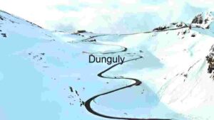 Serpentine Mountain Road in Winter