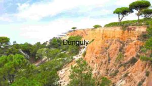 Coastal Cliffs and Lush Greenery