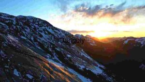 Alpine Sunset Majesty