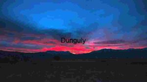 Twilight Blaze over Tranquil Mountains