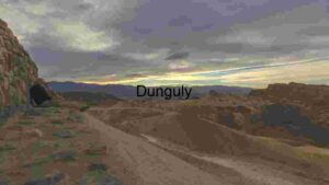 Solitude at Dusk in the Desert