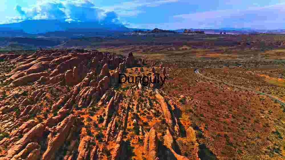 Majestic Desert Landscape at Sunset