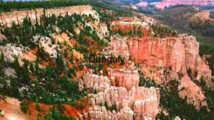 Majestic Red Rock Formations at Bryce Canyon