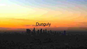 Sunset Silhouette of a Bustling Metropolis