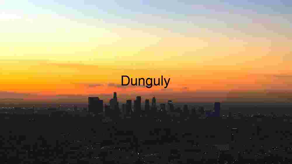 Sunset Silhouette of a Bustling Metropolis