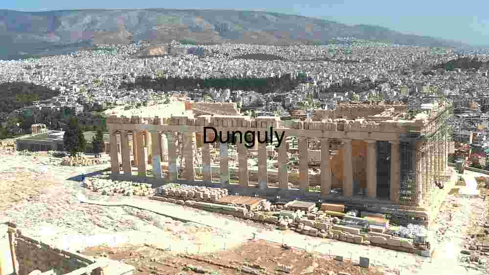 The Parthenon and the Cityscape of Athens