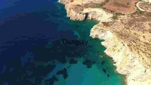 Coastal Cliff and Clear Blue Waters