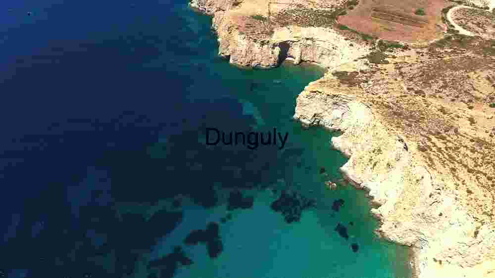 Coastal Cliff and Clear Blue Waters