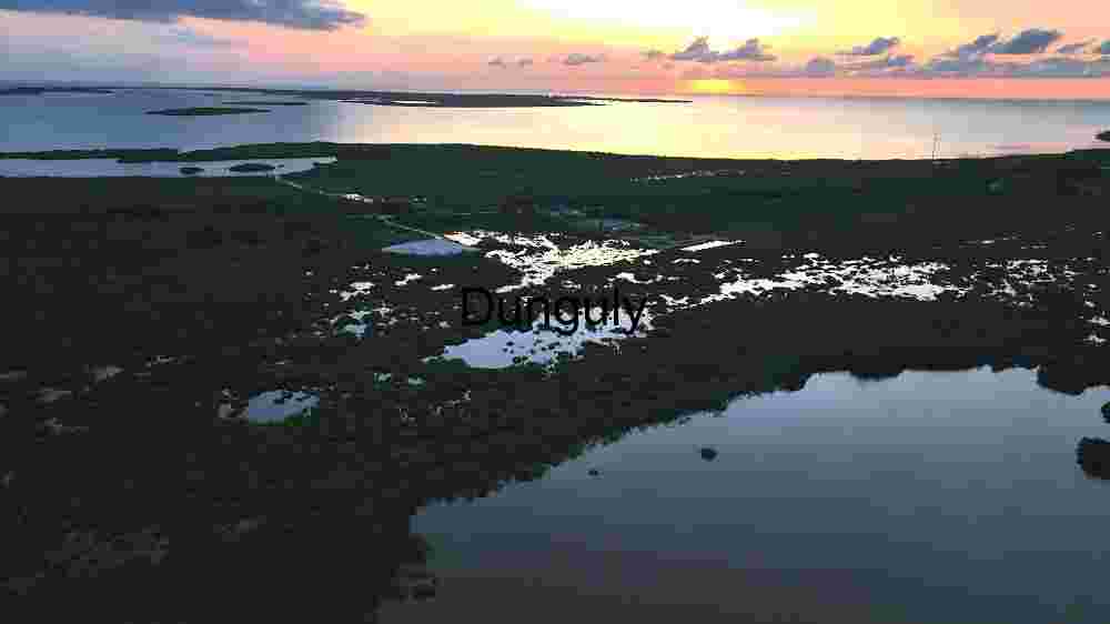 Sunset Over Coastal Wetlands