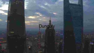 Skyline of Shanghai at Dusk